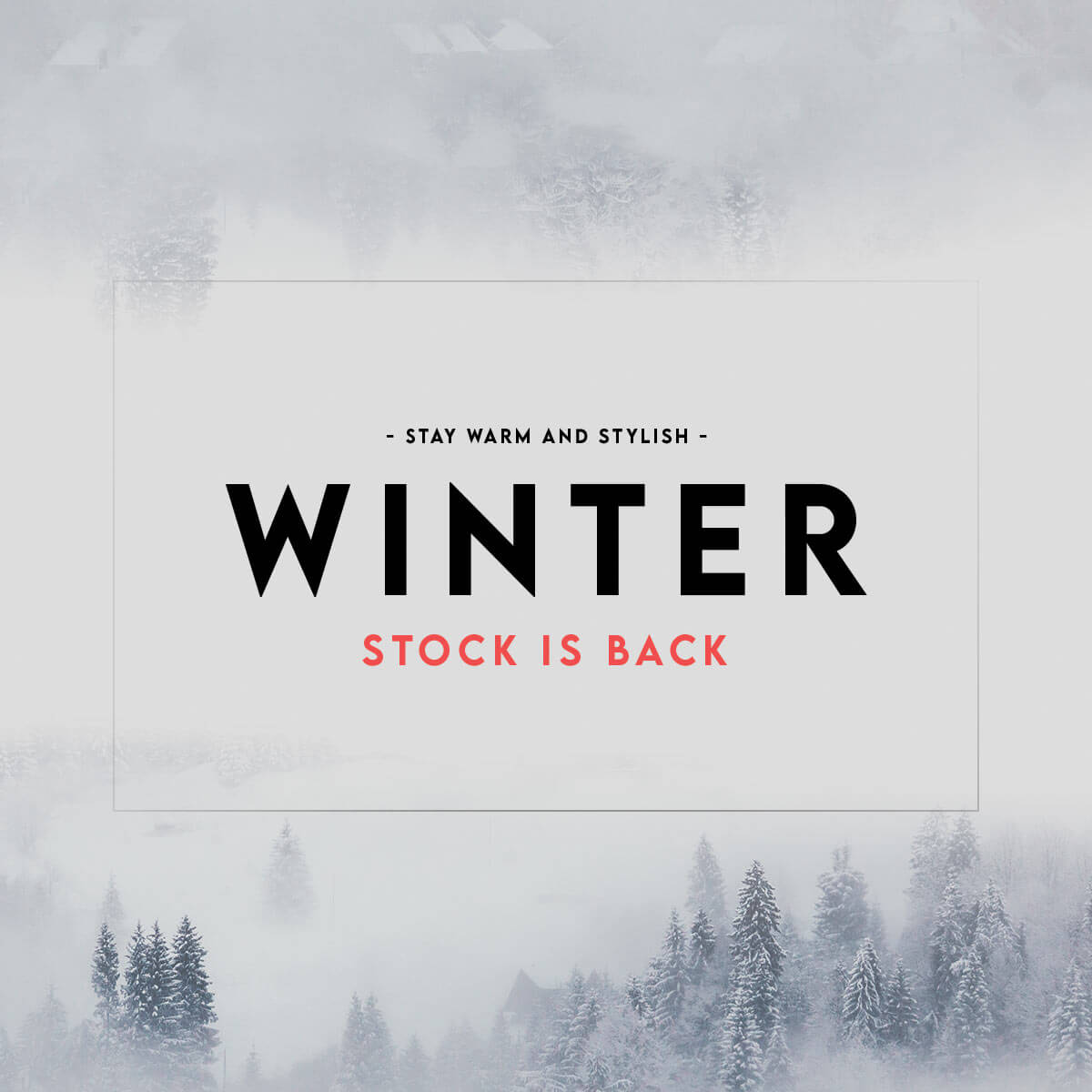 Winter Stock is Back &#8211; Stay Warm and Stylish This Winter